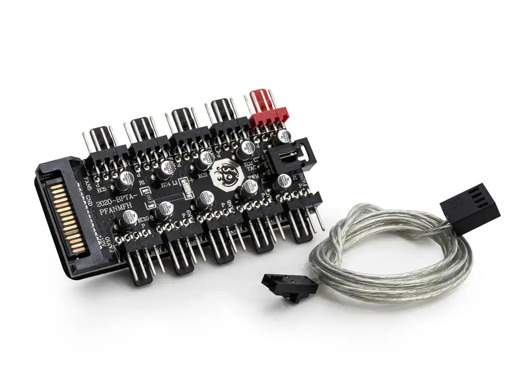 Bitspower PWM FAN Multi Function HUB | BPTA - PFANMFH - 885488065815 - Vektra Computers LLC Bitspower PWM FAN Multi Function HUB | BPTA - PFANMFH - 885488065815 - Vektra Computers LLC